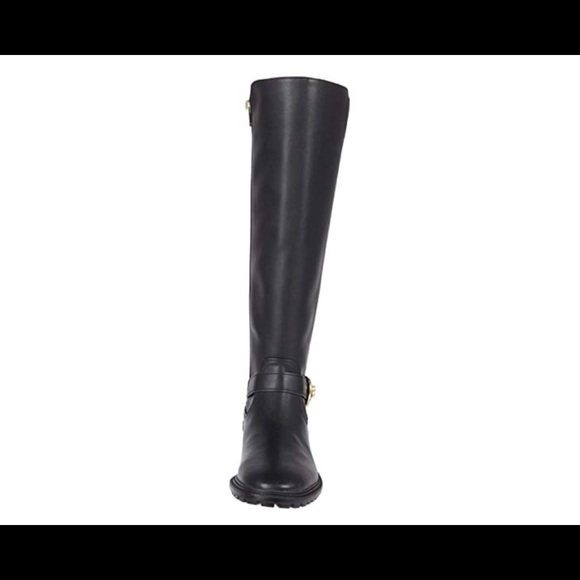 Coach Leather & Elastic Boots - Picture 2 of 7